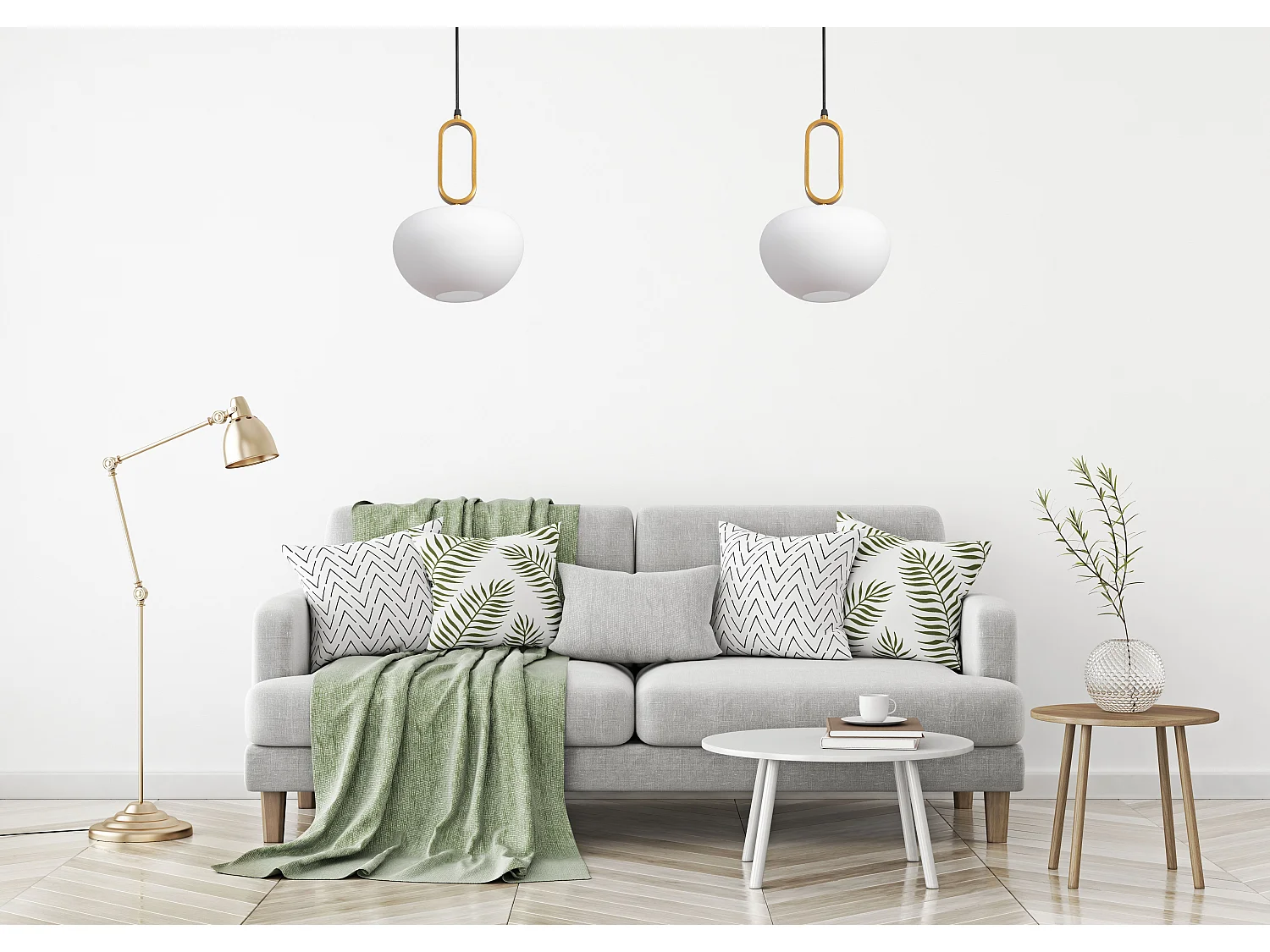 Hanglamp Toolight App1074-1Cp White