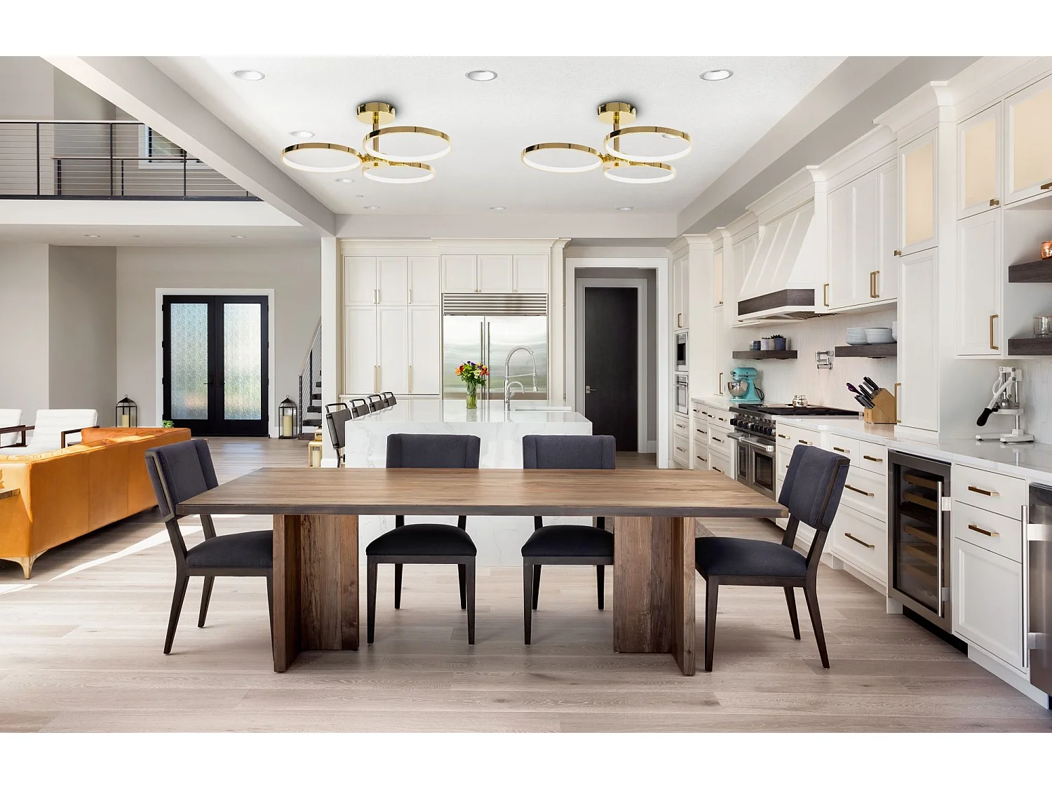 Candeeiro Suspenso Toolight App993-C Gold