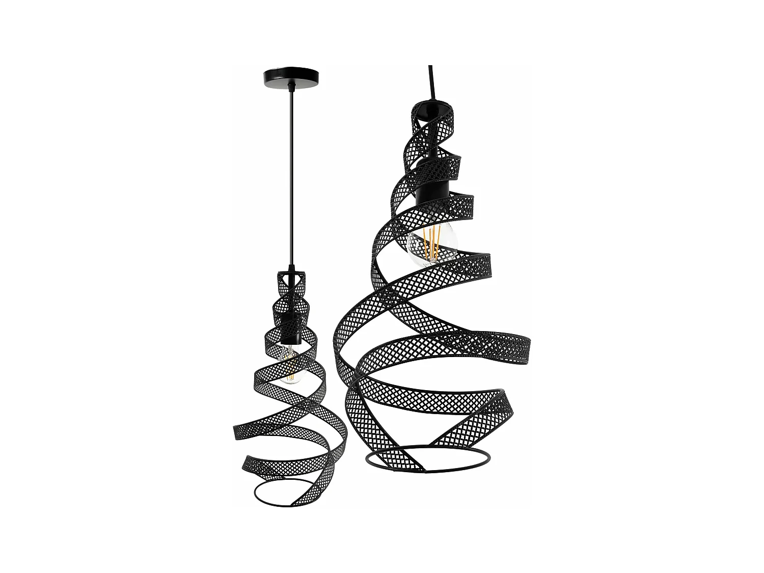 Lampe Suspendue Toolight Lh2063 391947 Black