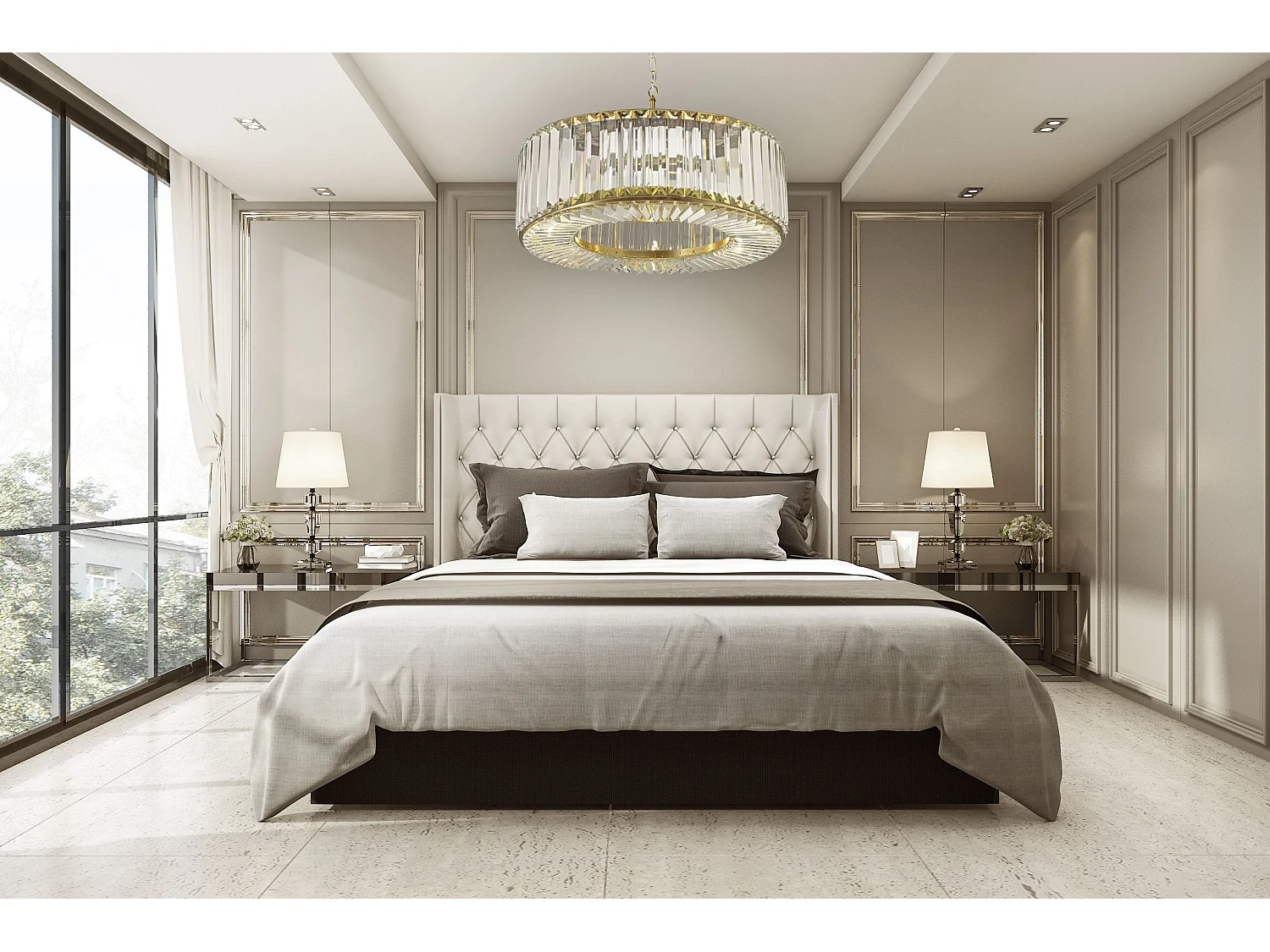 Lampe Suspendue Toolight App1652-6Cp 50Cm Gold