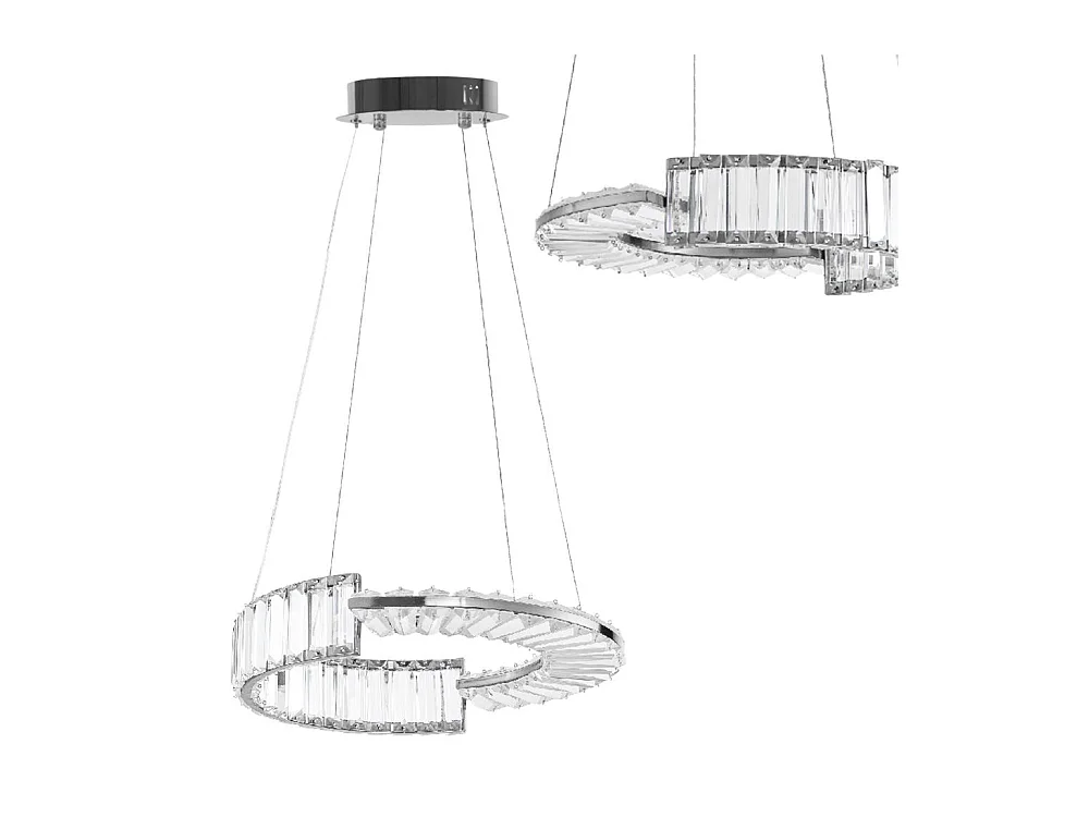 Candeeiro Suspenso Toolight Led App1527-Cp40 Chrome