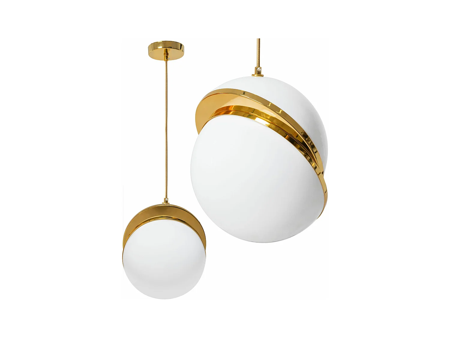 Lampe Suspendue Toolight App481-1Cp White Gold