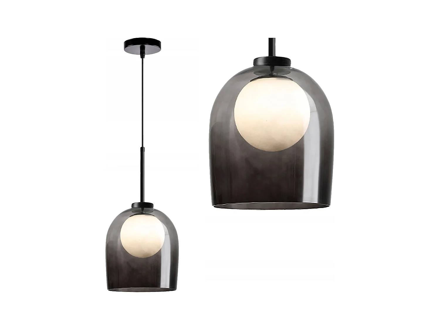 Lampe Suspendue Toolight App1026-1Cp Black