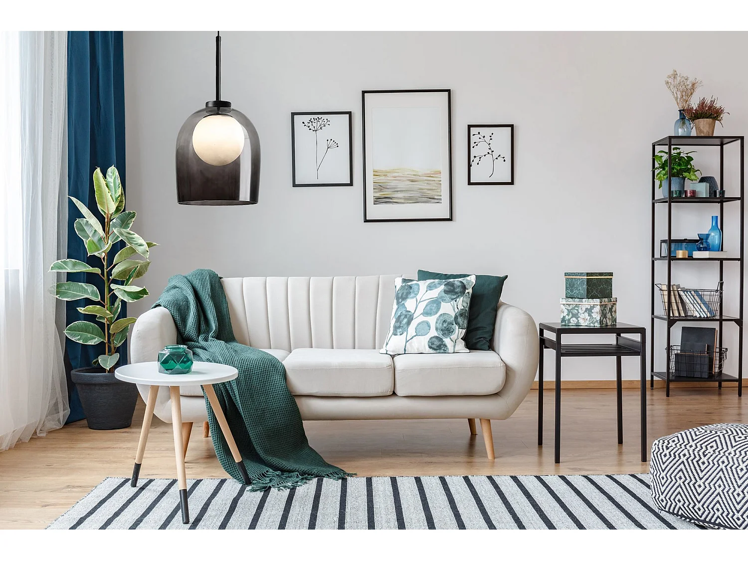 Lampe Suspendue Toolight App1026-1Cp Black