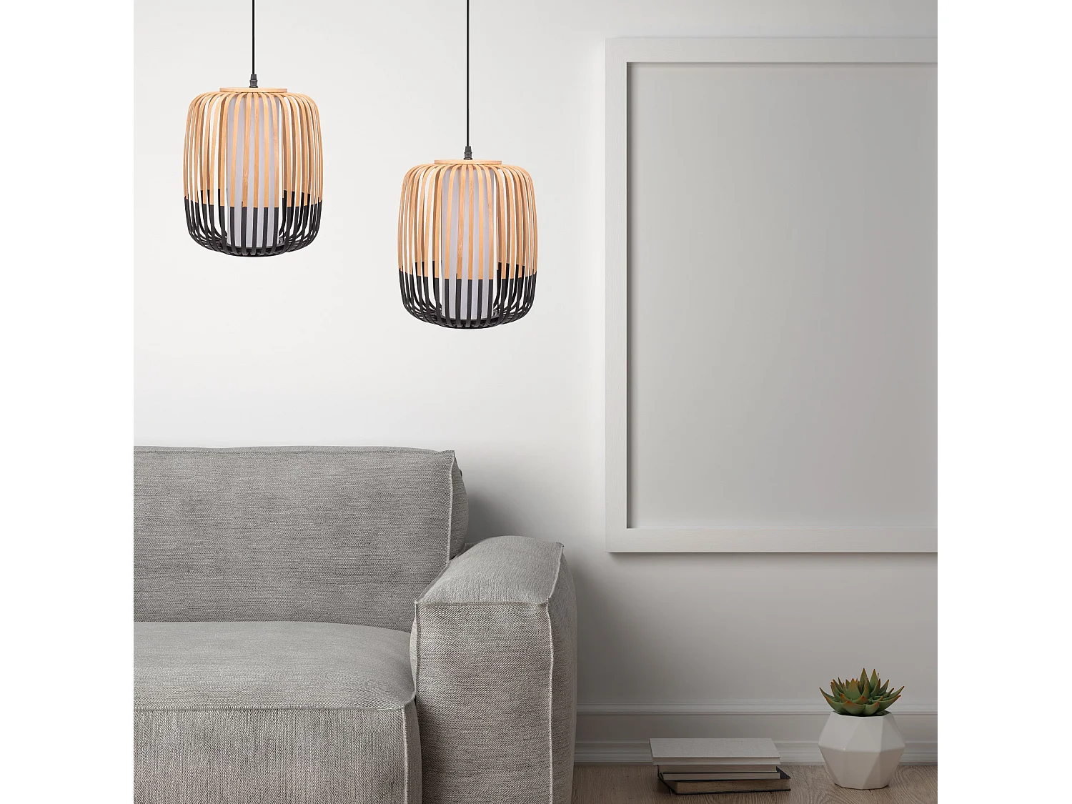 Lampe Suspendue Toolight App1274-1Cp Boho Brown