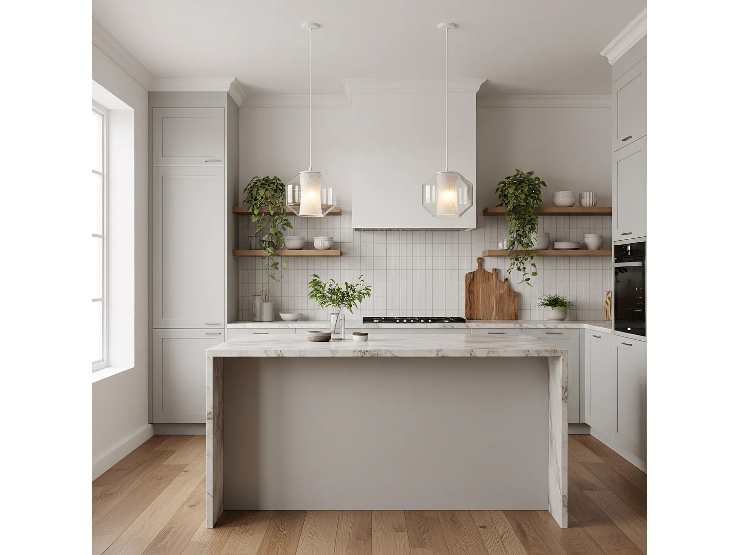 Lampada Toolight App908-1Cp Marble 24Cm Transparent