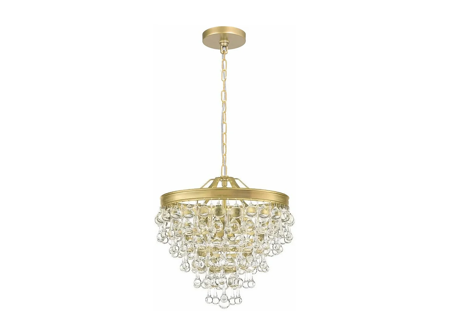Candeeiro Suspenso Toolight App1621-3Cp Gold