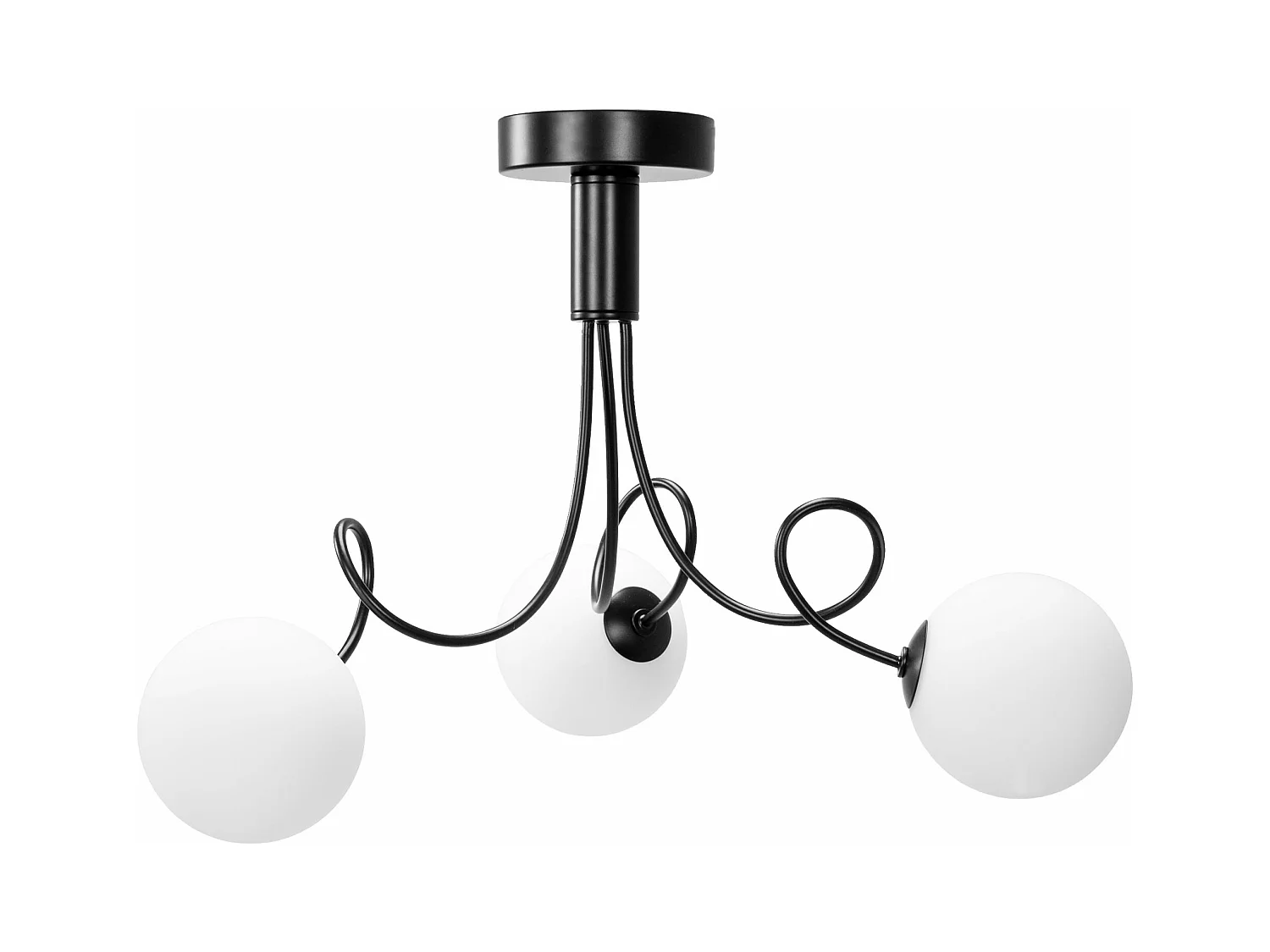 Hanglamp Toolight App1154-3Cp Black White