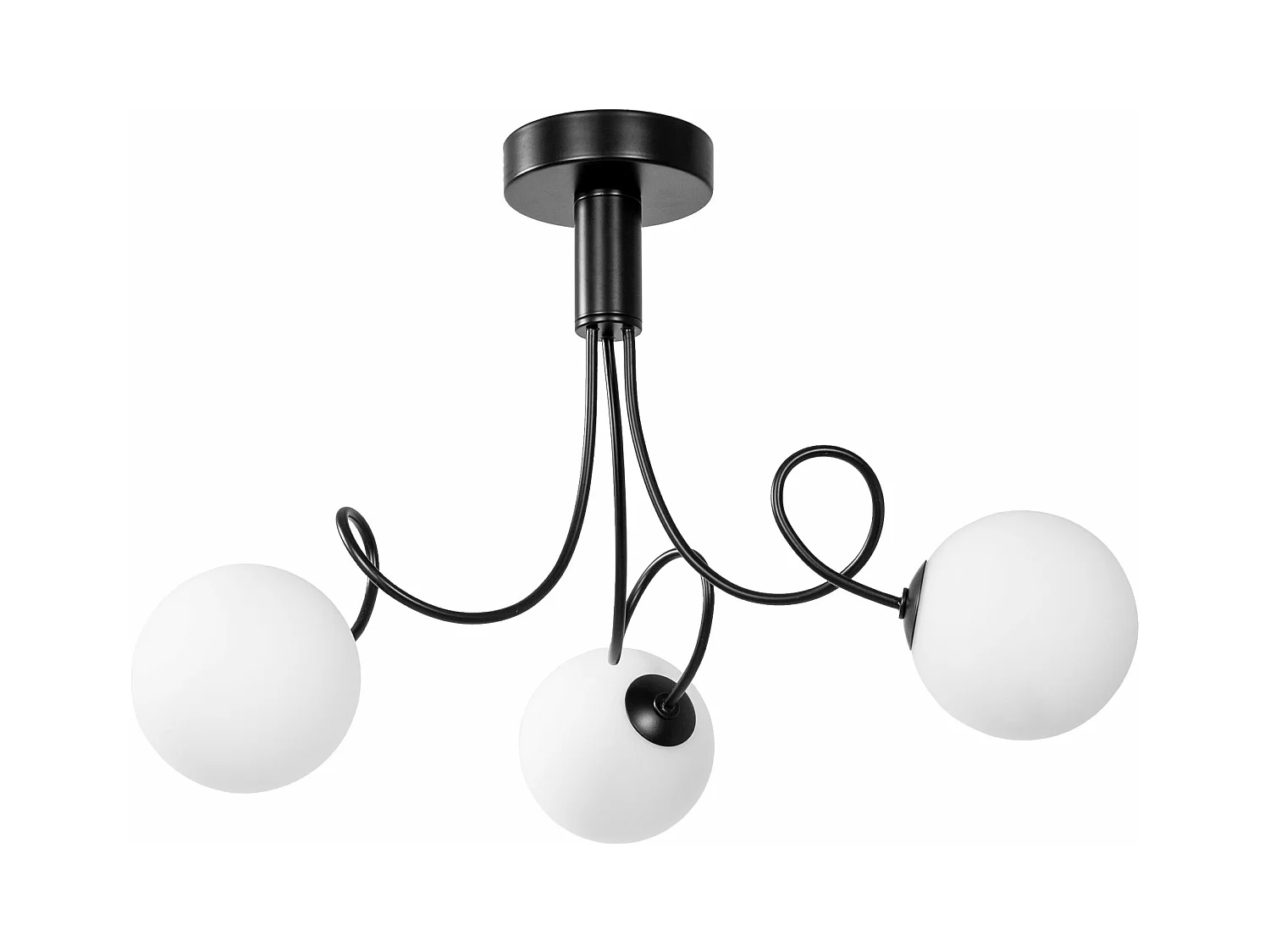 Hanglamp Toolight App1154-3Cp Black White