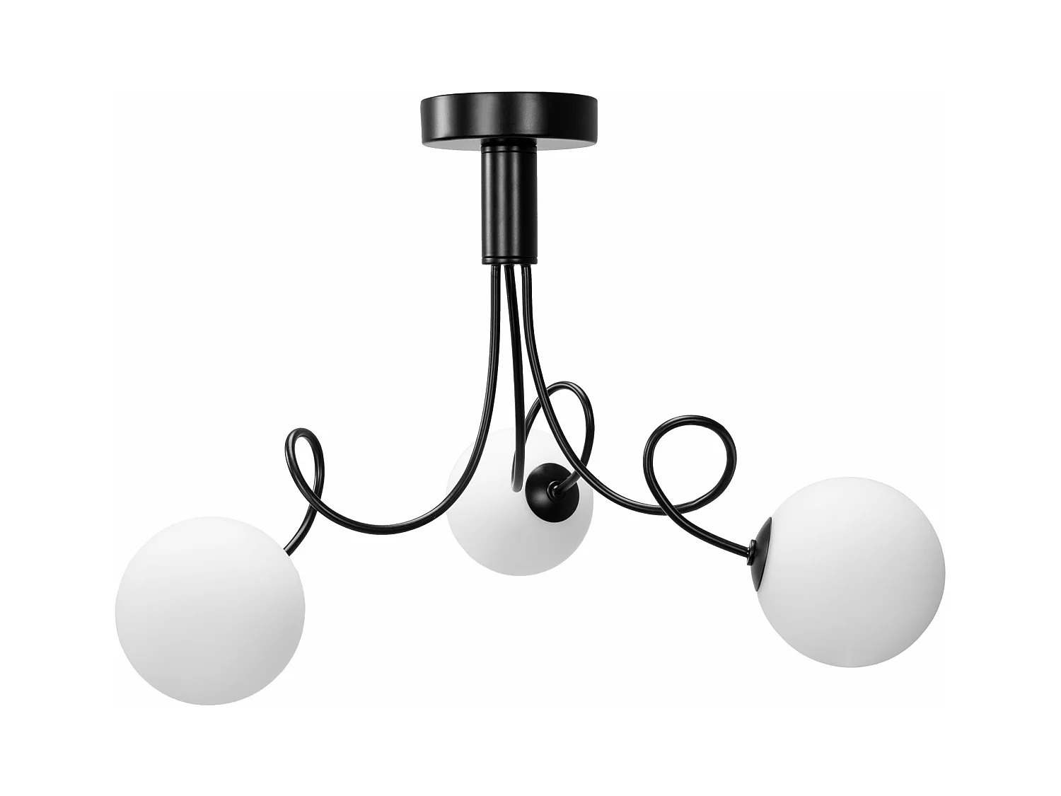 Hanglamp Toolight App1154-3Cp Black White