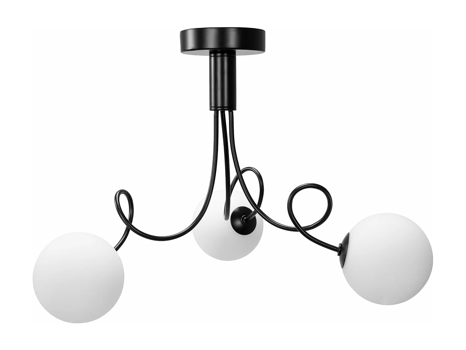 Lampe Suspendue Toolight App1154-3Cp Black White