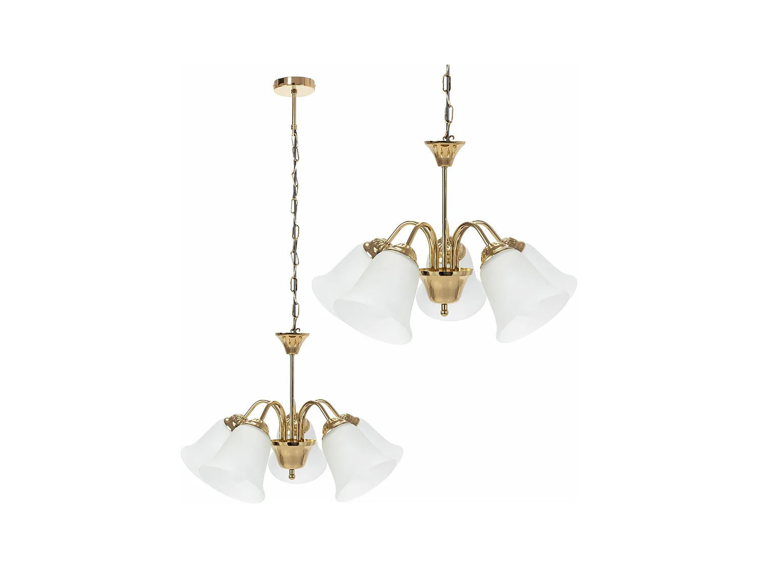 Lampe Suspendue Toolight App959-5Cp Gold