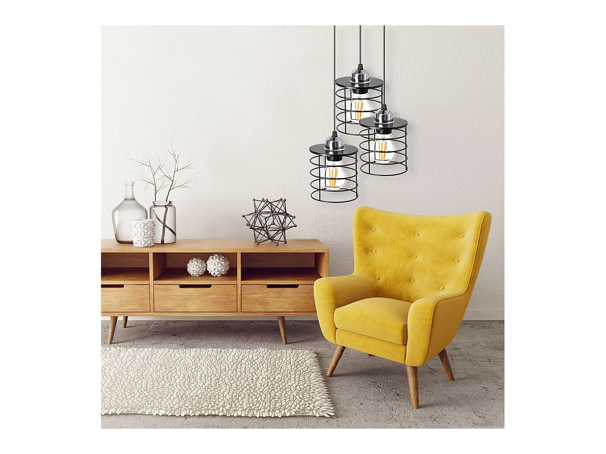 Lampe Suspendue Toolight 392204 Black