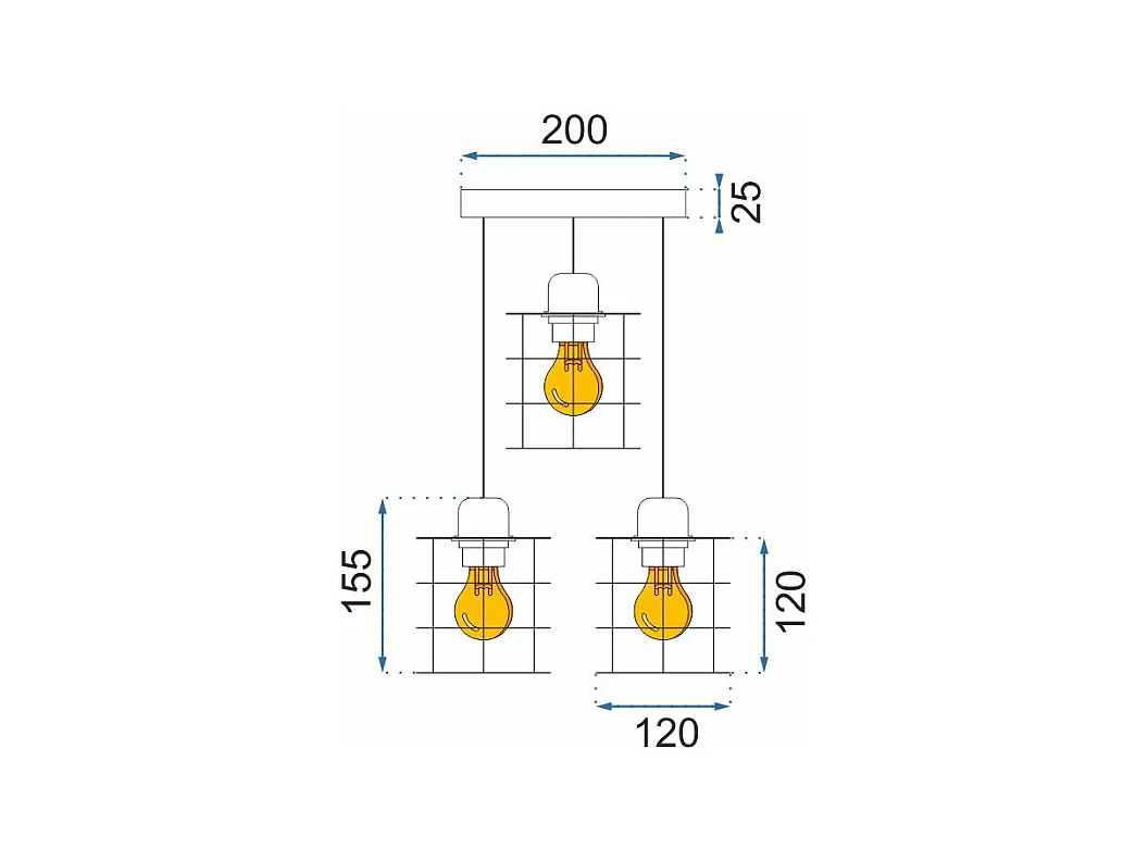 Lampe Suspendue Toolight 392204 Black