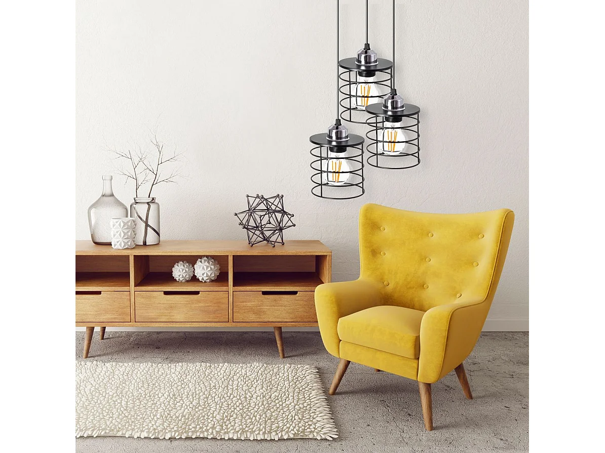 Lampe Suspendue Toolight 392204 Black