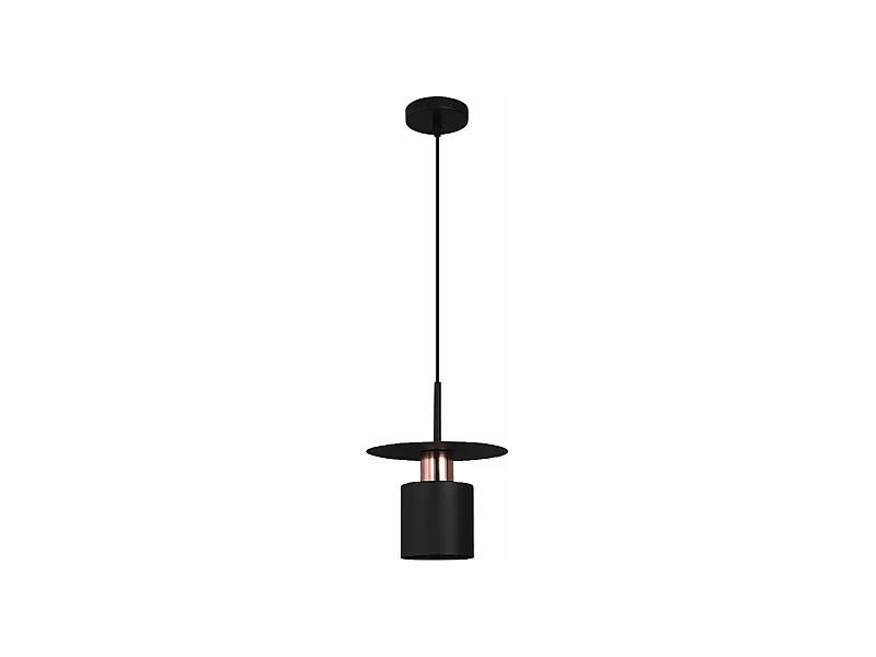 Lampe Suspendue Toolight App1145-1Cp Black Rose Gold