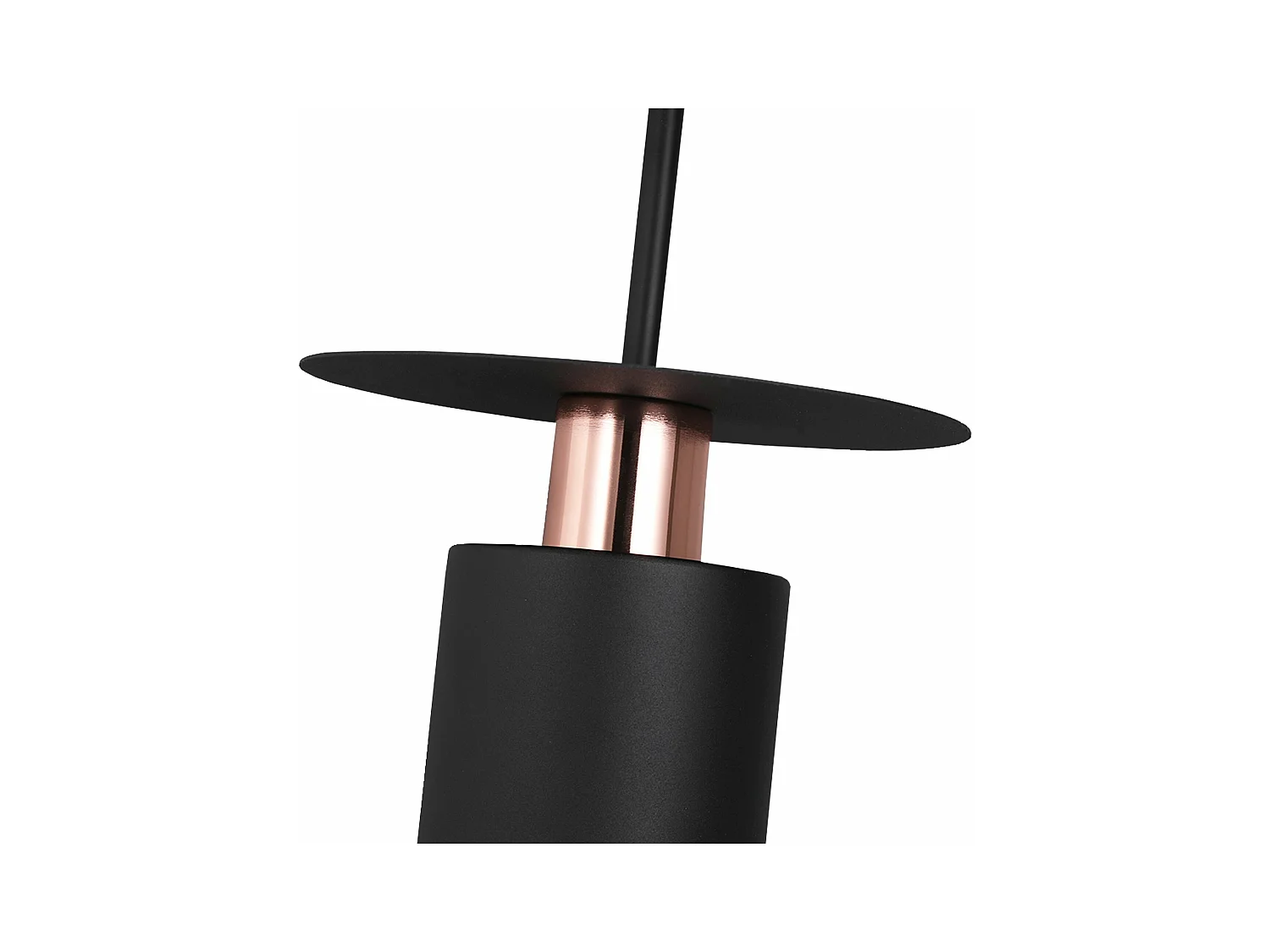 Lampe Suspendue Toolight App1145-1Cp Black Rose Gold