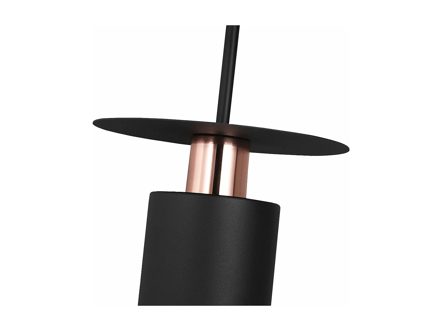 Lampe Suspendue Toolight App1145-1Cp Black Rose Gold