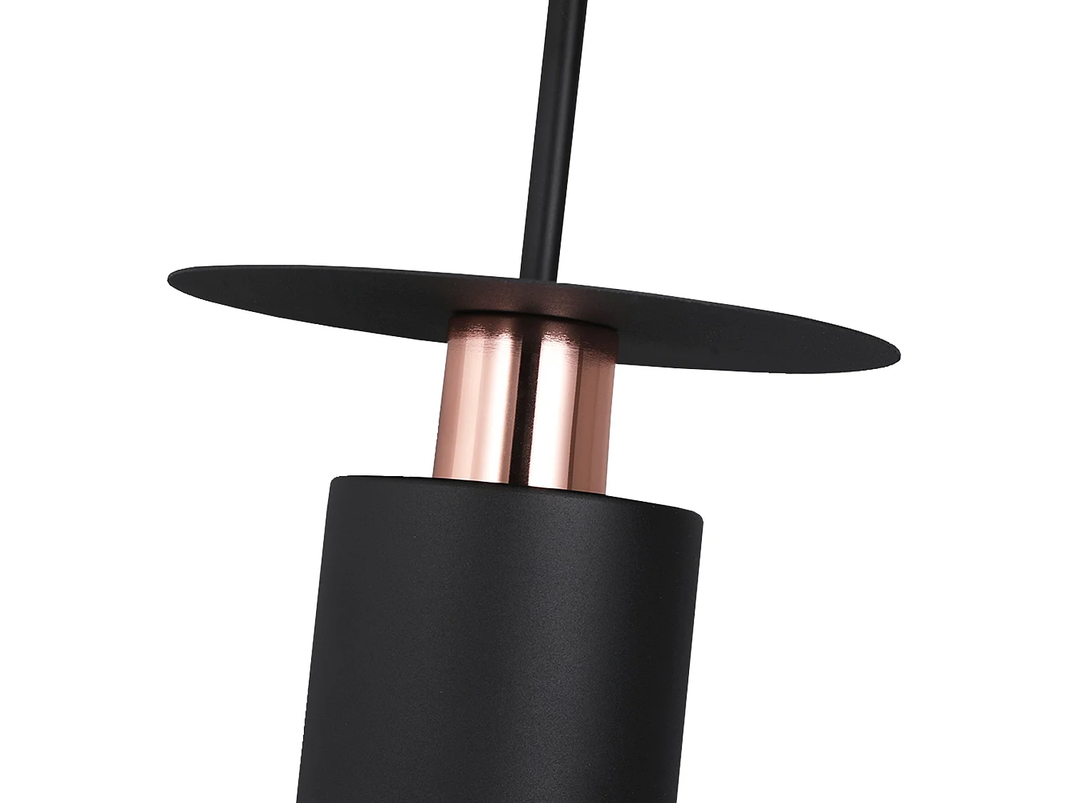 Lampe Suspendue Toolight App1145-1Cp Black Rose Gold