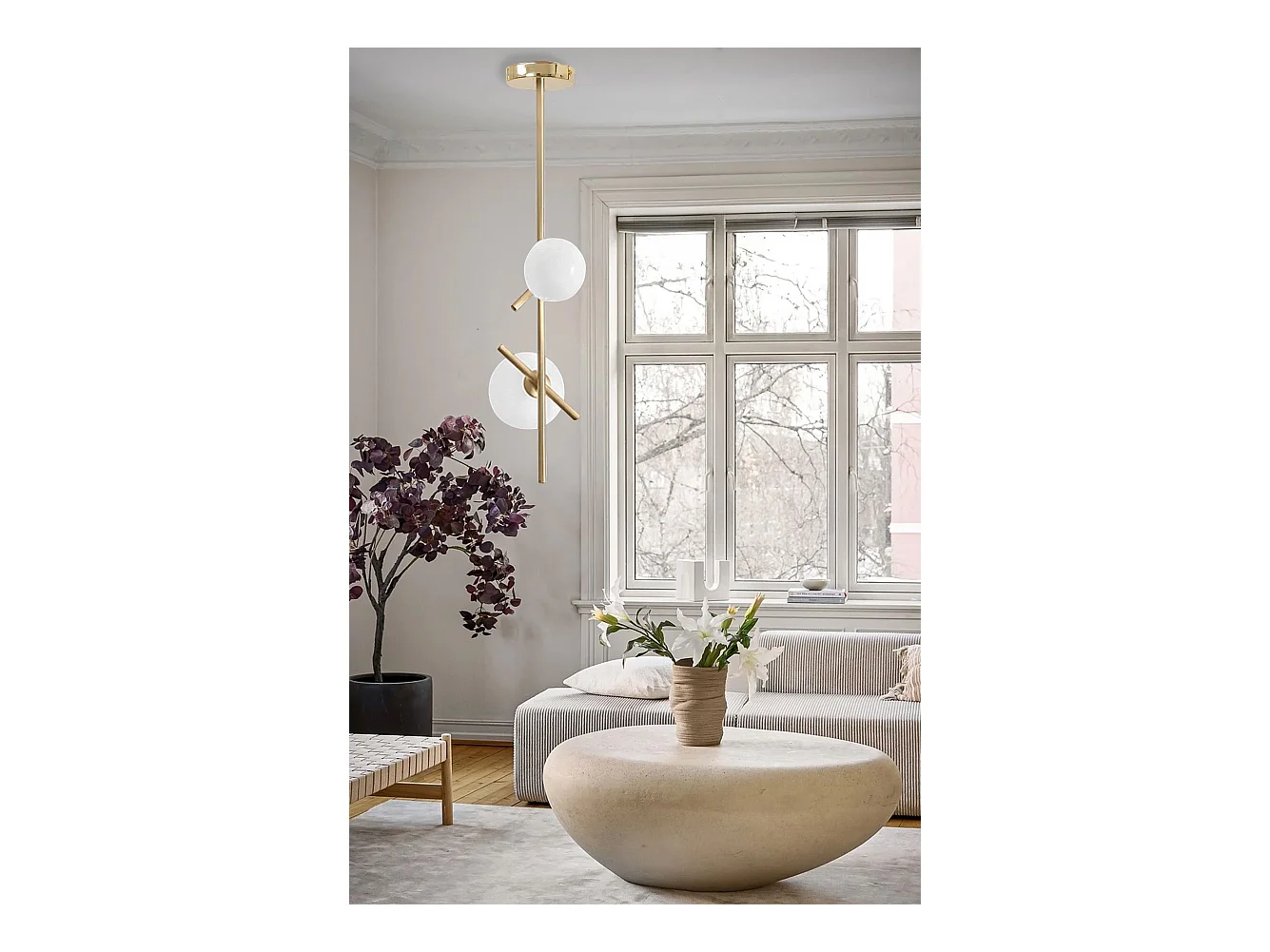 Lampe Suspendue Toolight App1666-2Cp Gold