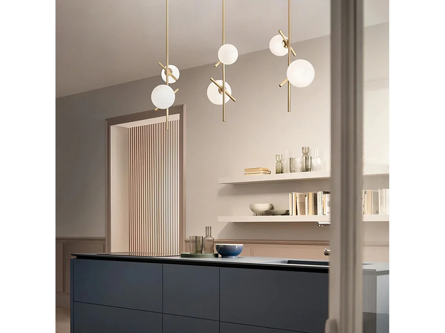 Hanglamp Toolight App1666-2Cp Gold