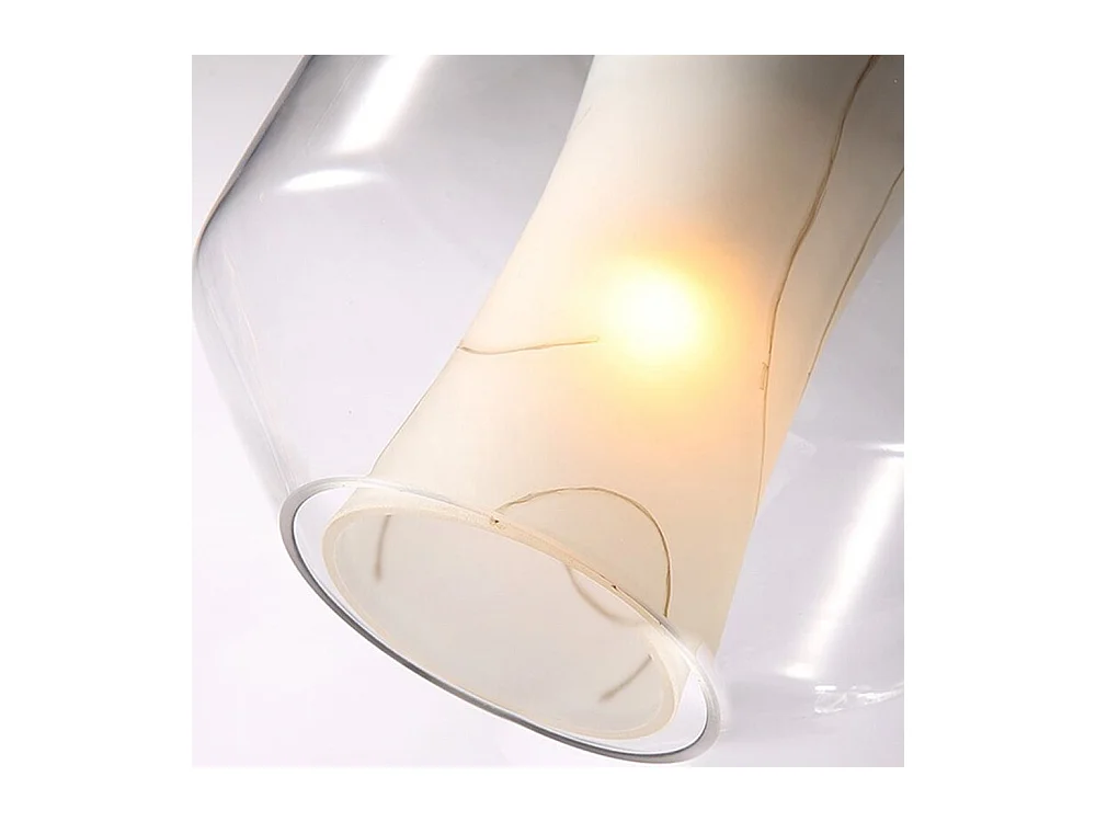 Lámpara Toolight App909-1Cp Marble 18Cm Transparent