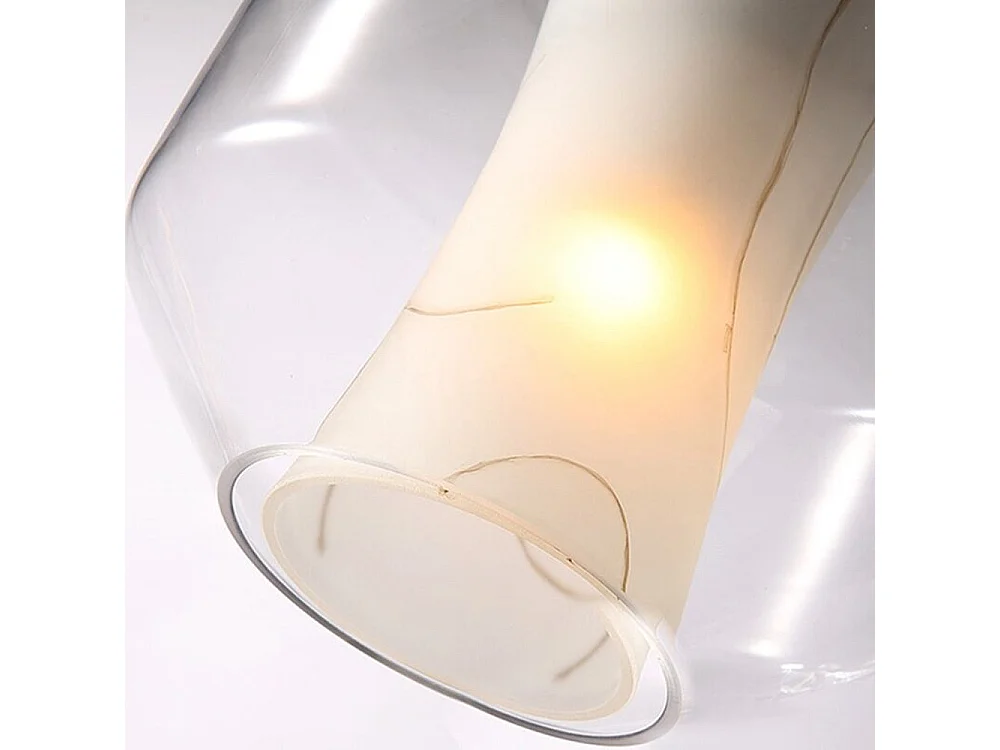 Lampada Toolight App909-1Cp Marble 18Cm Transparent