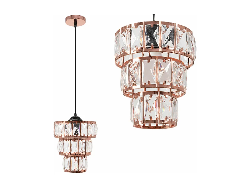 Hängelampe Toolight App1104-1Cp Rose Gold