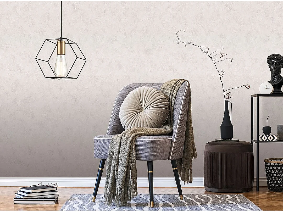 Lampe Suspendue Toolight App1131-1Cp Black Gold