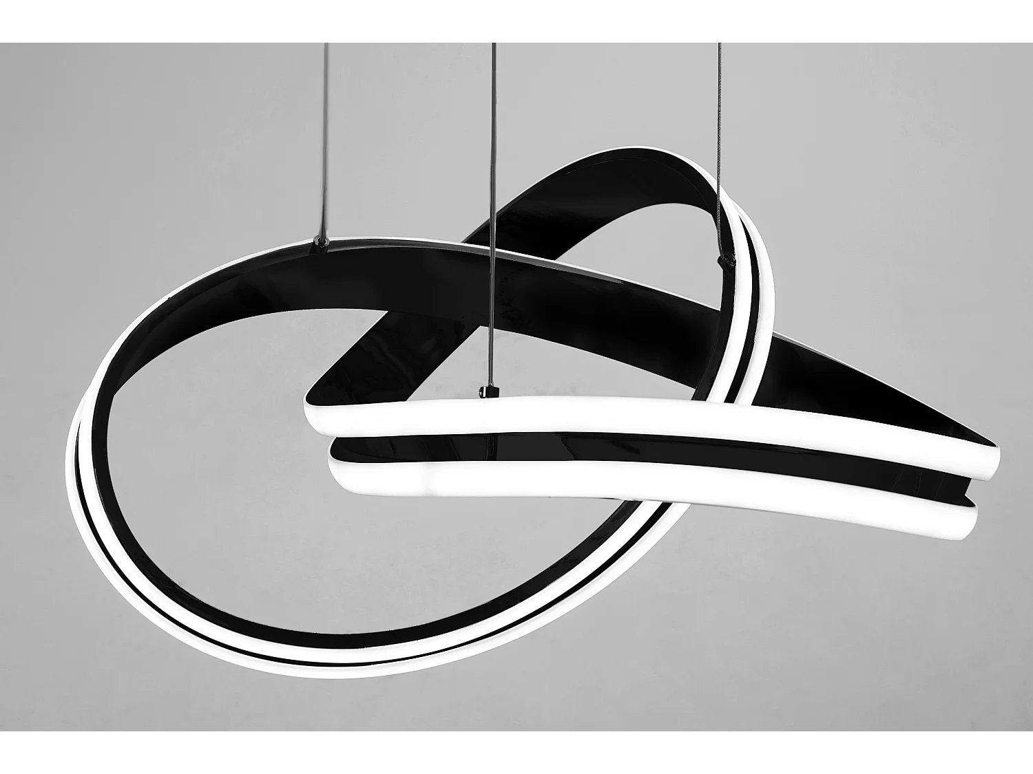 Lampe Suspendue Toolight Led App817-Cp Ring Black