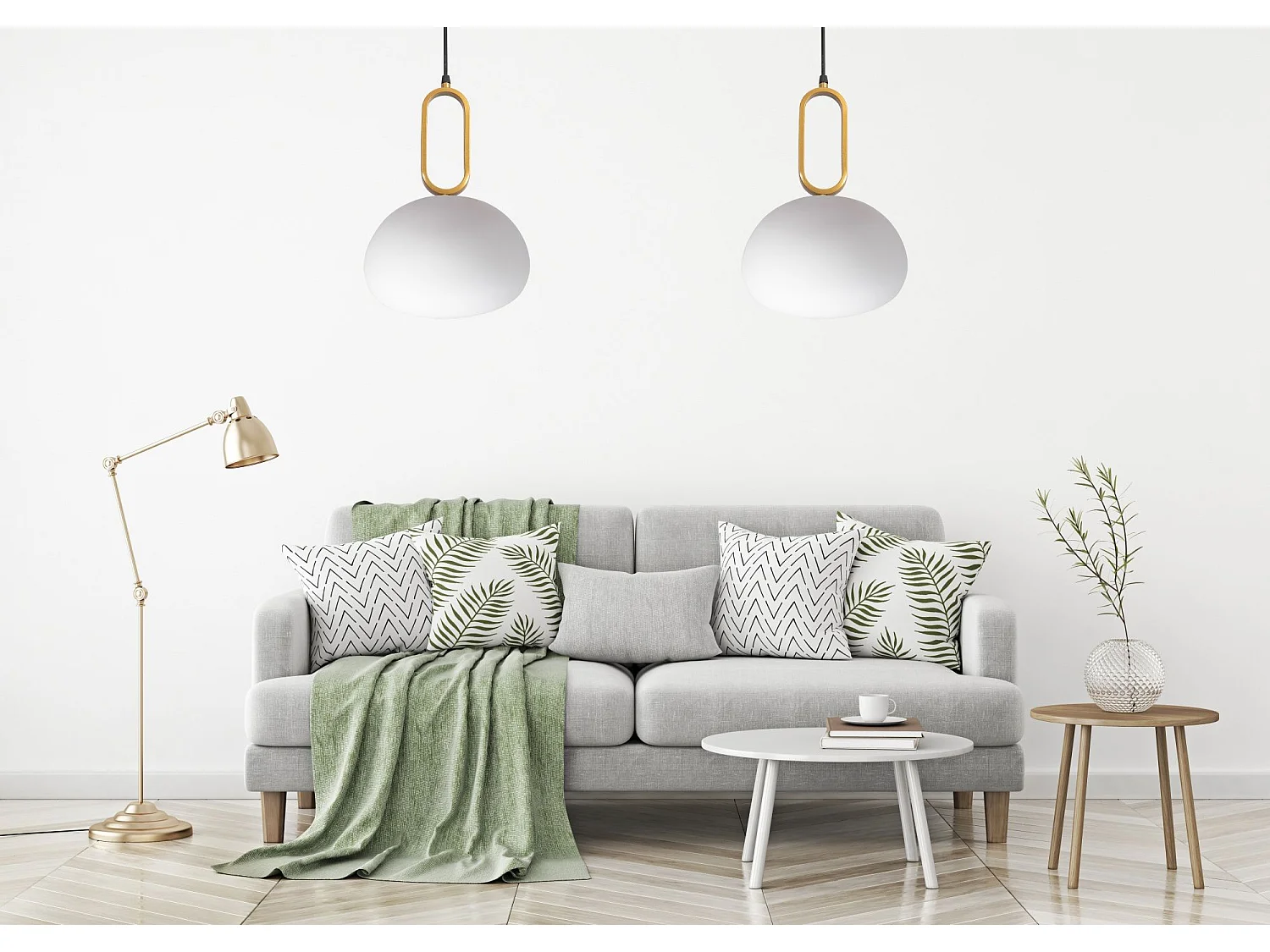 Lampe Suspendue Toolight App1073-1Cp White