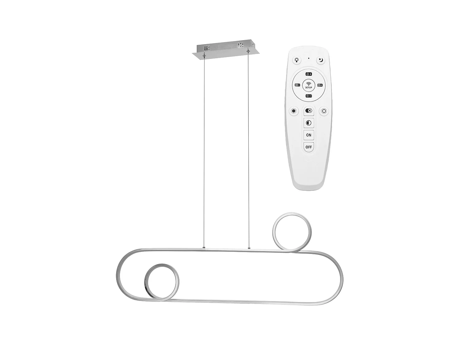 Lampe Suspendue Toolight Led App810-Cp Chrome