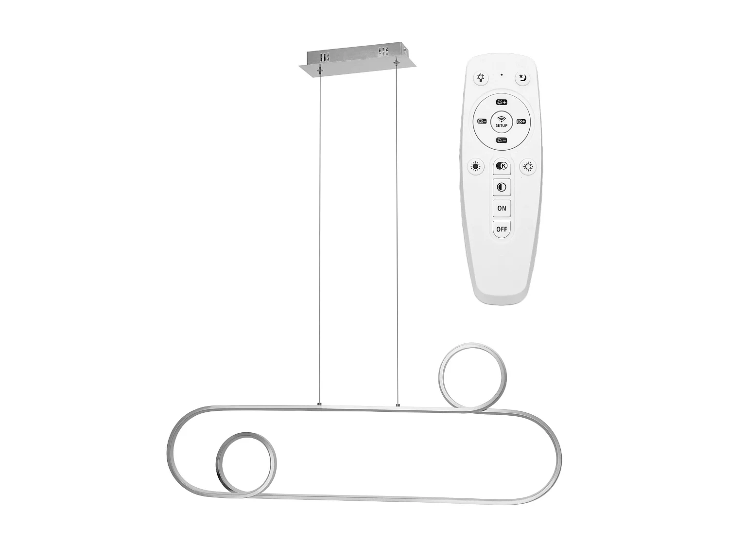 Lampe Suspendue Toolight Led App810-Cp Chrome