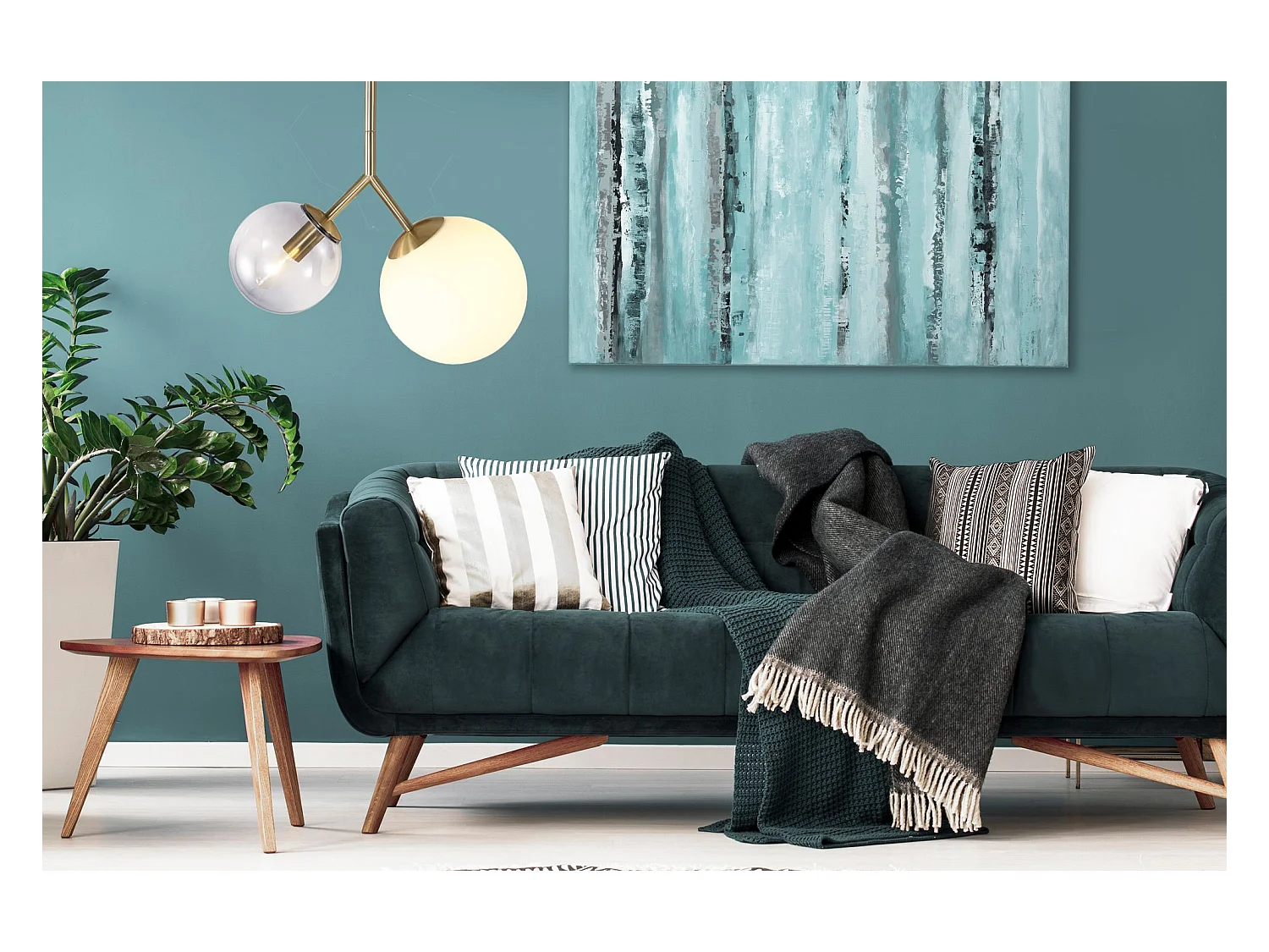 Hängelampe Toolight App1013-2Cp Gold