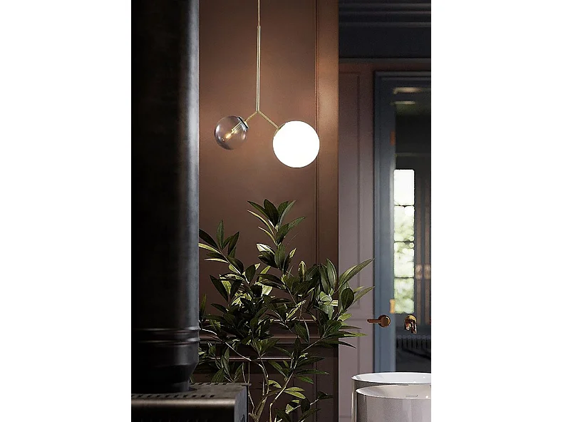 Lampe Suspendue Toolight App1013-2Cp Gold