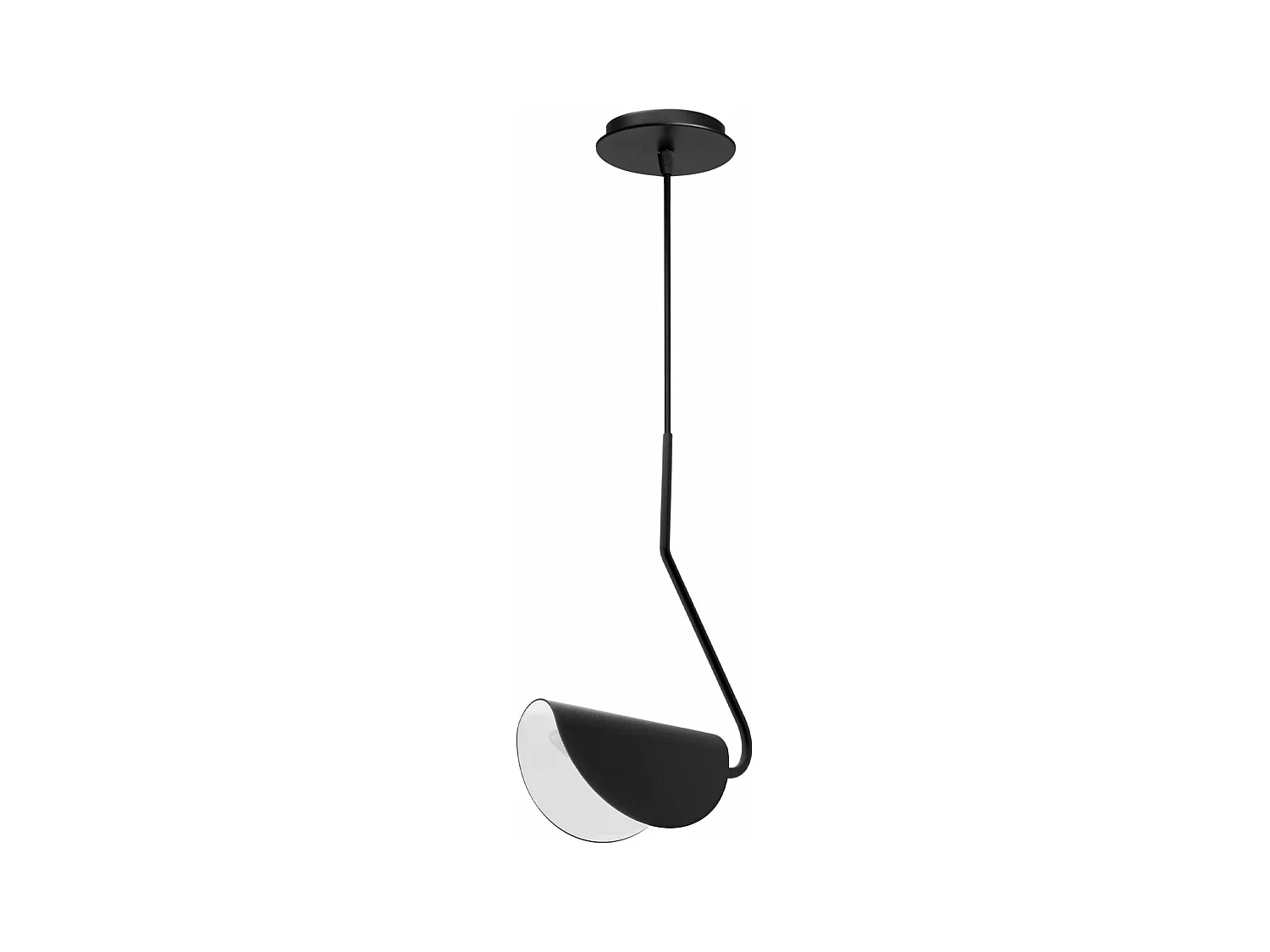 Candeeiro Suspenso Toolight App1263-1Cp Black