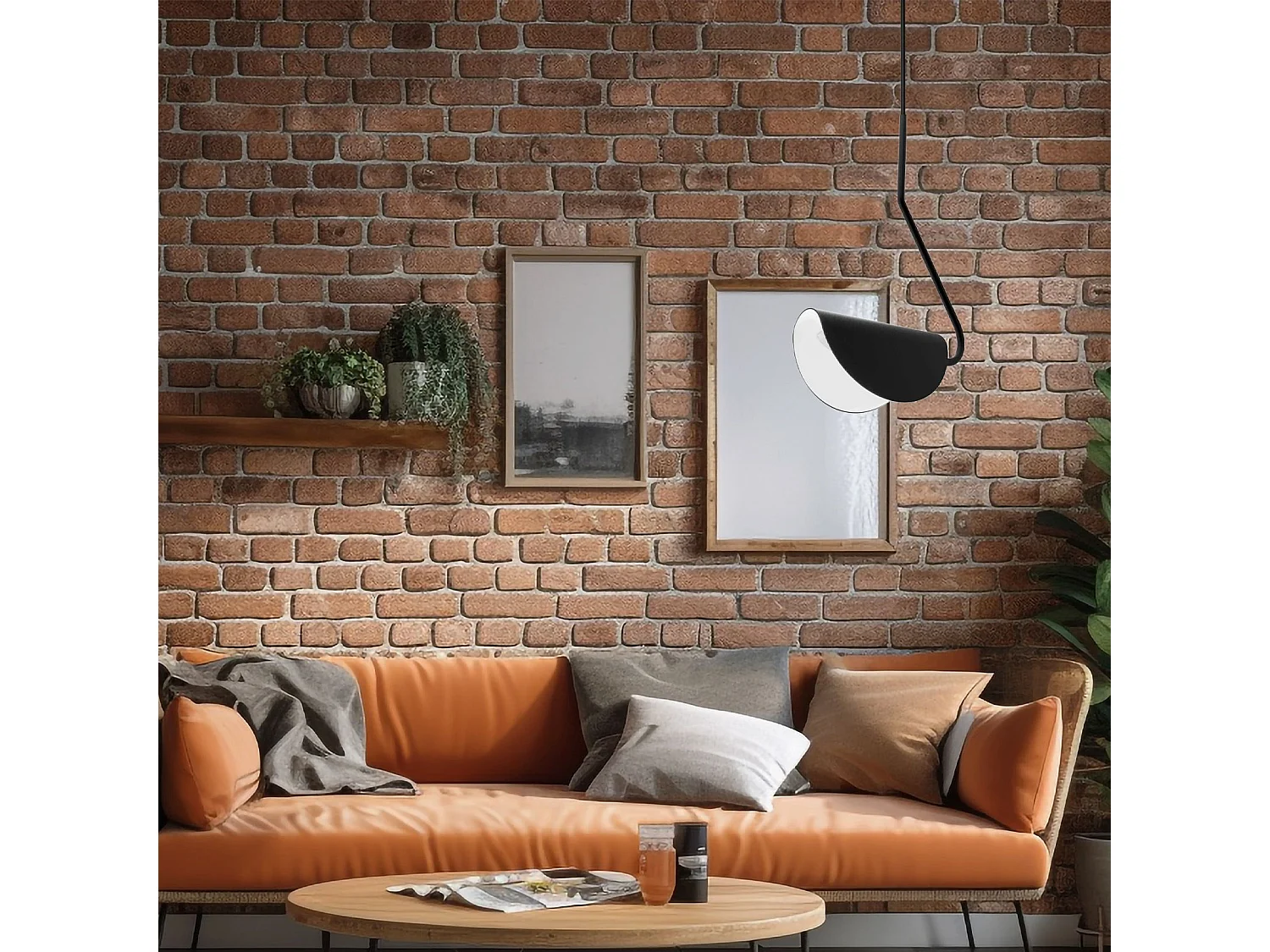 Lámpara Toolight App1263-1Cp Black