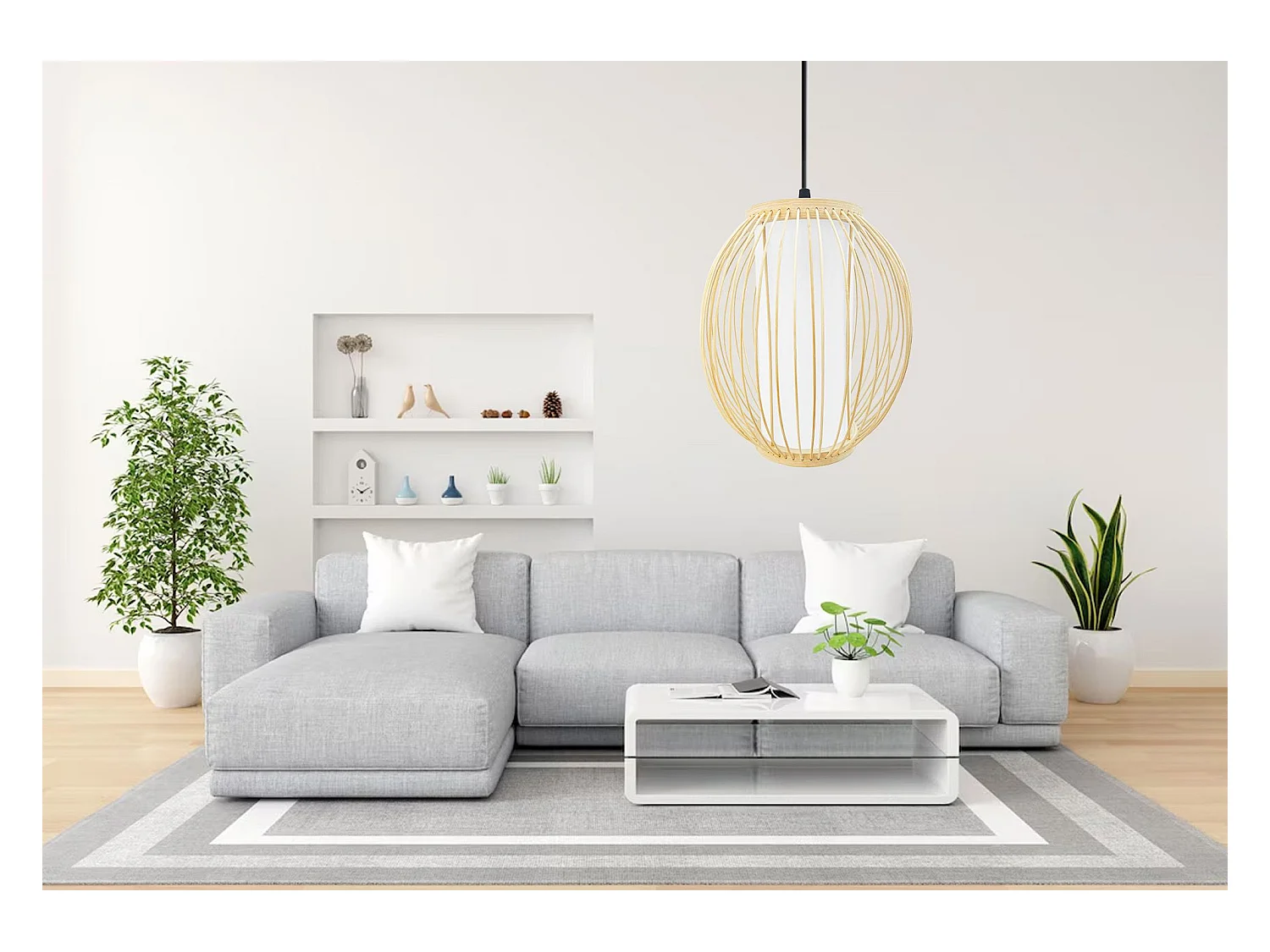 Lampe Suspendue Toolight App1634-1Cp Brown