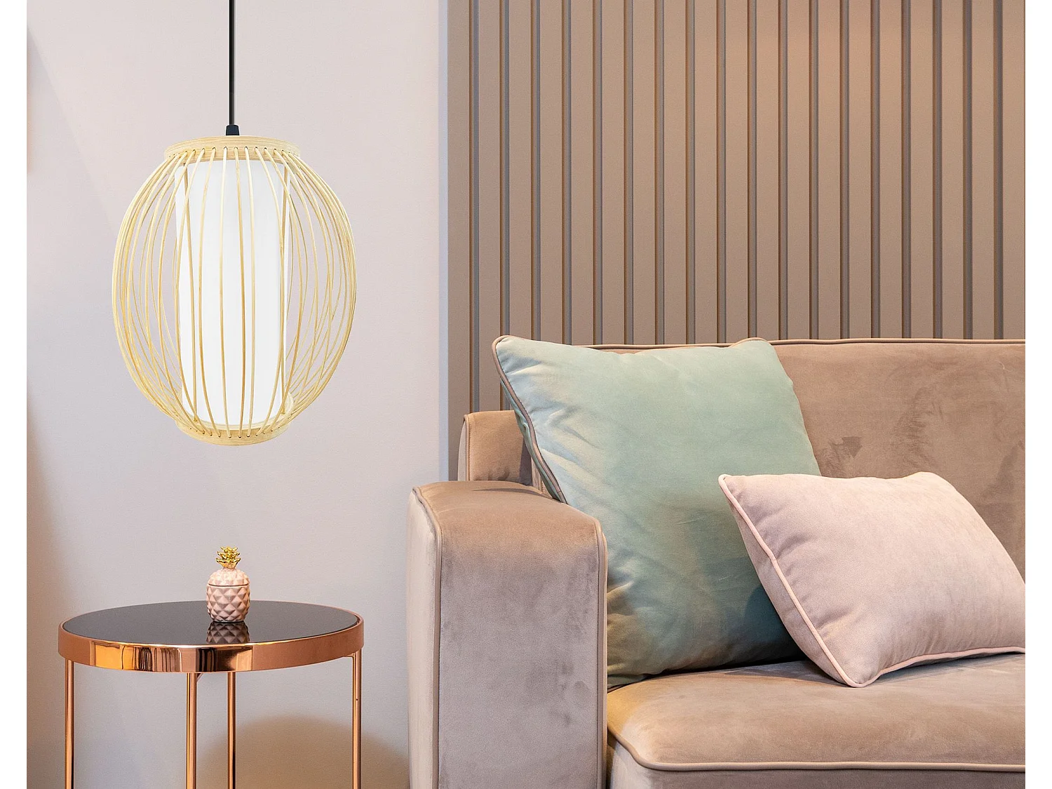 Lampe Suspendue Toolight App1634-1Cp Brown