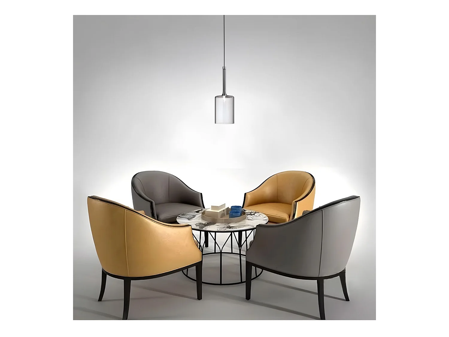 Lampe Suspendue Toolight App1703-1Cp C Grey