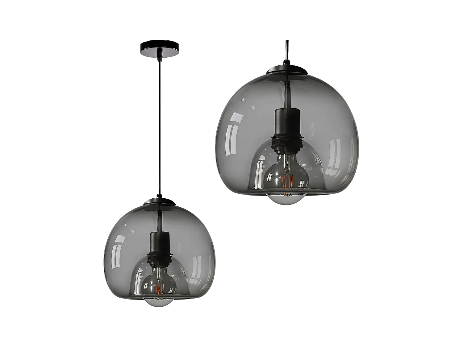 Lampe Suspendue Toolight App1027-1Cp Black