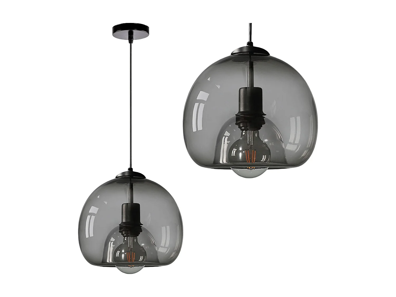 Lampe Suspendue Toolight App1027-1Cp Black