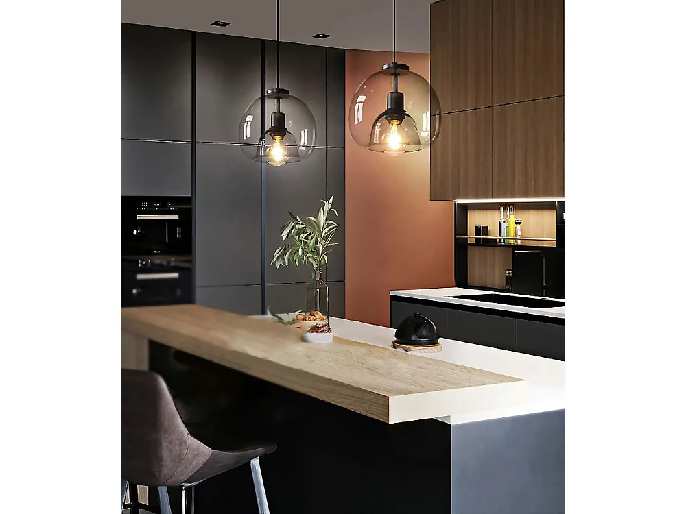 Lampe Suspendue Toolight App1027-1Cp Black