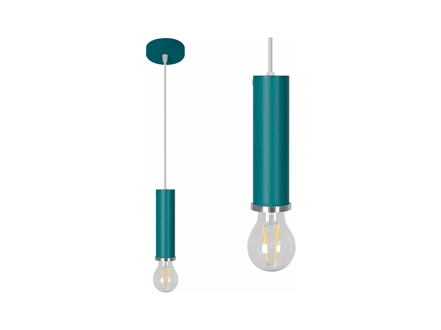 Lampe Suspendue Toolight App108-1Cp A Osti Blue Gold