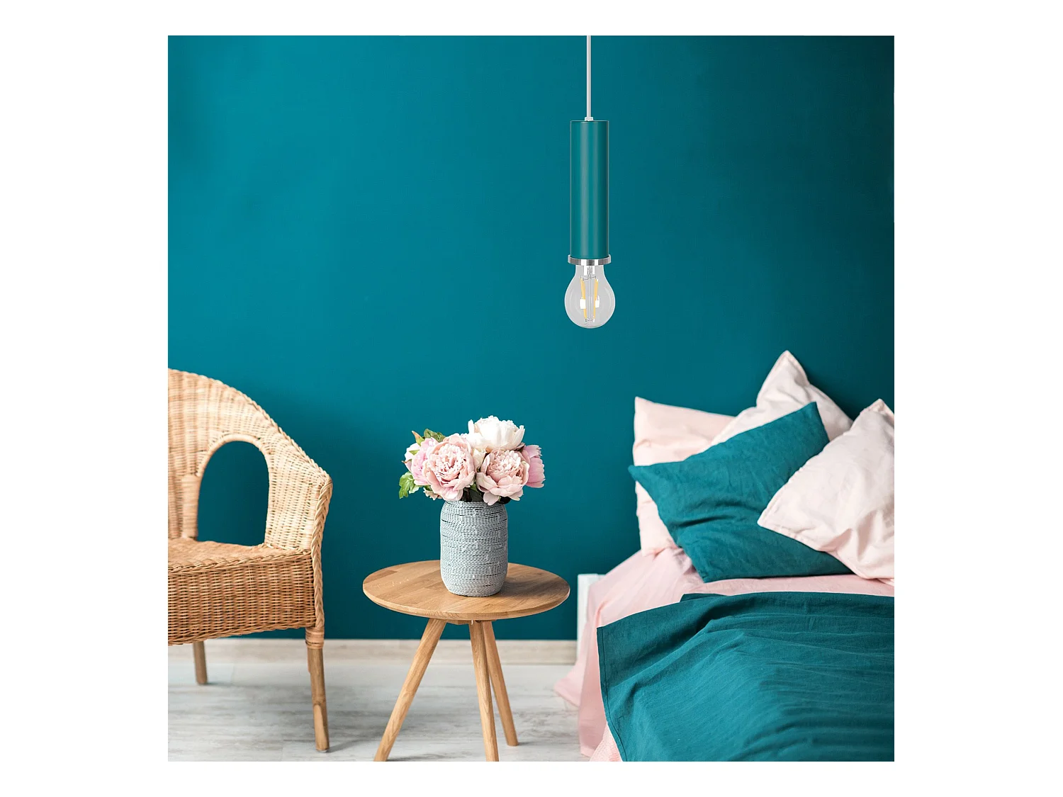 Lampada Toolight App108-1Cp A Osti Blue Gold