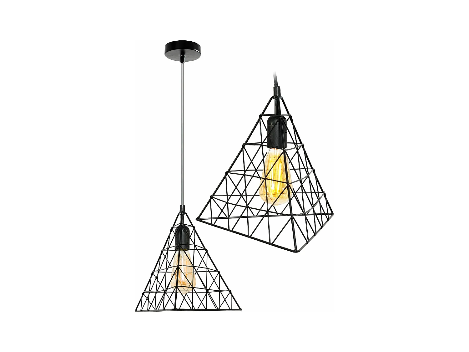 Lampe Suspendue Toolight Lh2058 Black