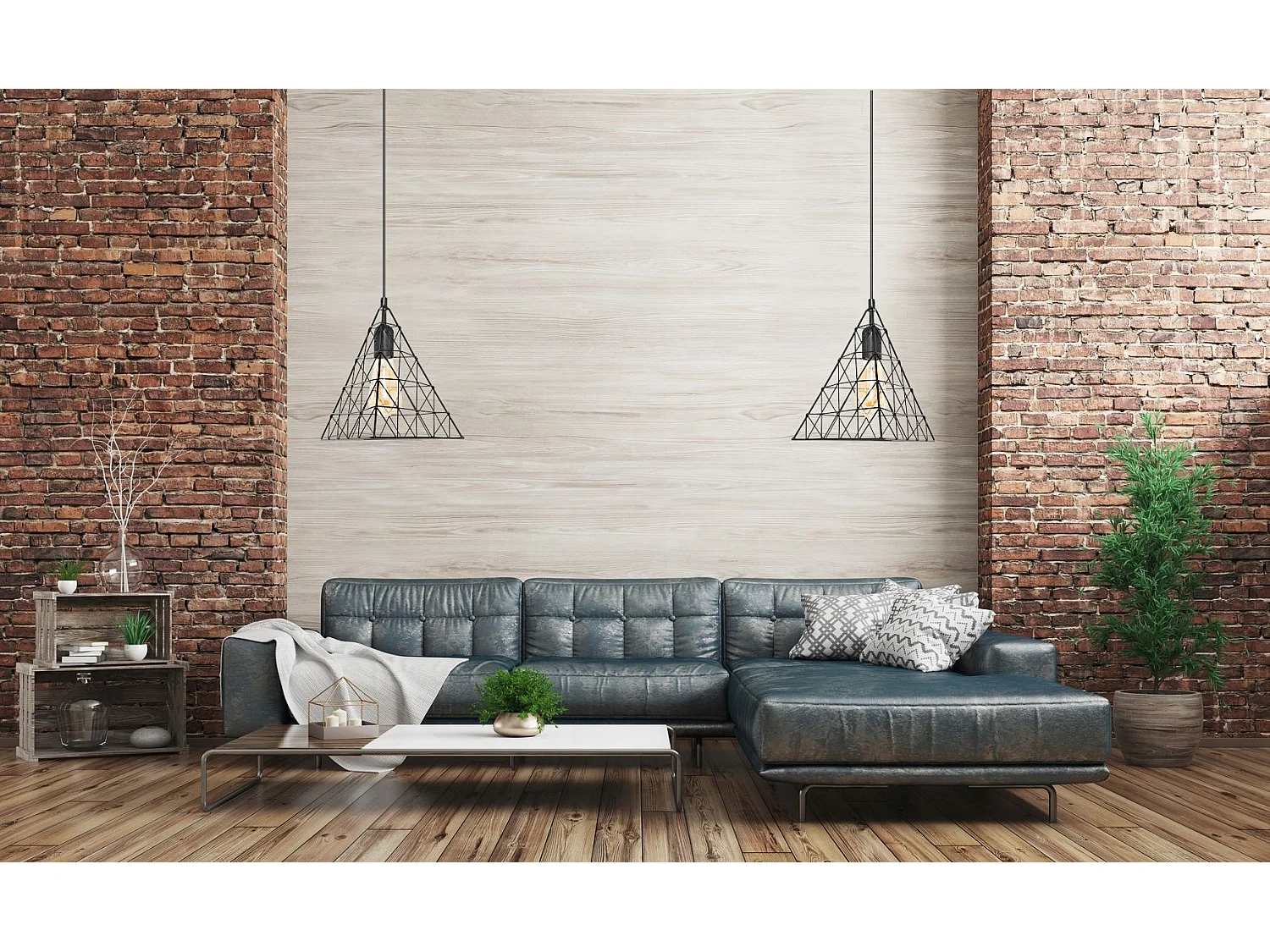 Lampe Suspendue Toolight Lh2058 Black