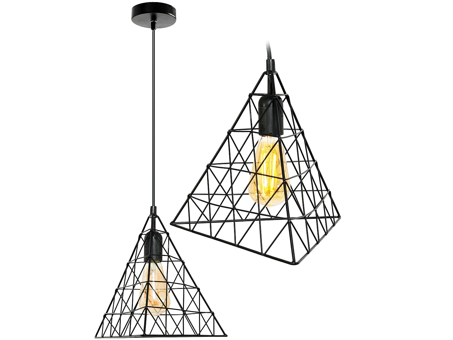 Lampe Suspendue Toolight Lh2058 Black