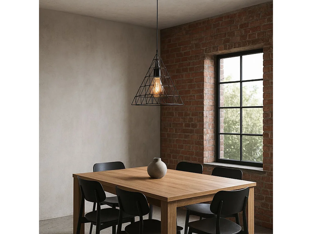 Lampe Suspendue Toolight Lh2058 Black