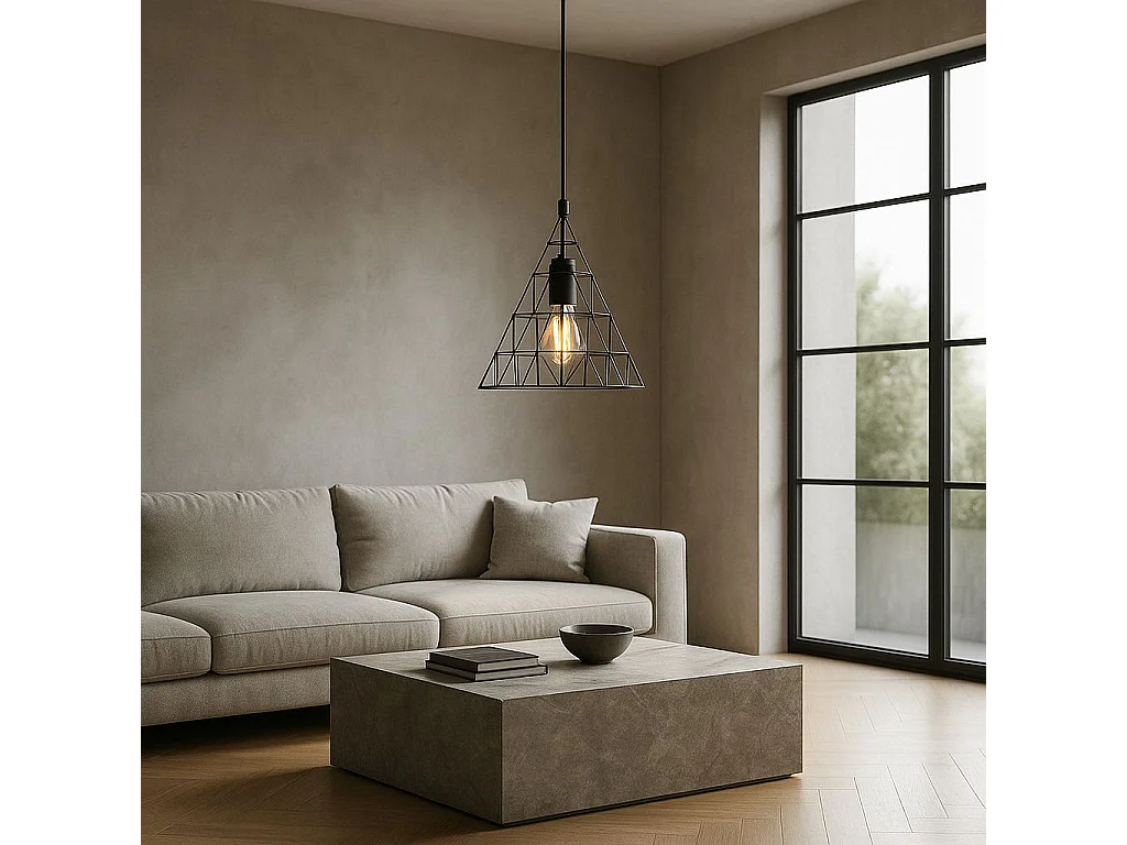 Lampe Suspendue Toolight Lh2058 Black